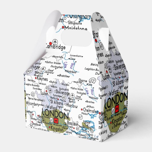 Laten we naar Londen gaan Bedankdoosjes (Voorkant Zijde)