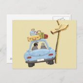 Laten we naar Nowhere gaan Briefkaart (Voorkant / Achterkant)