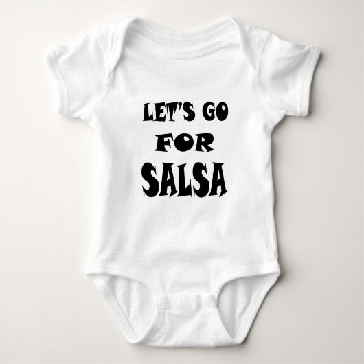 Laten we naar SALSA gaan Romper (Voorkant)