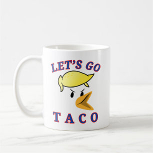 Laten we naar TACO gaan Koffiemok