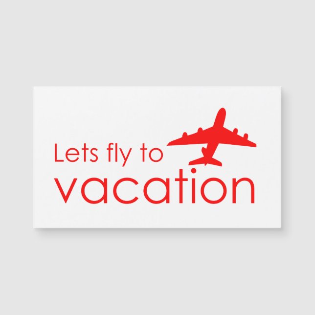Laten we naar vakantie vliegen (Voorkant)