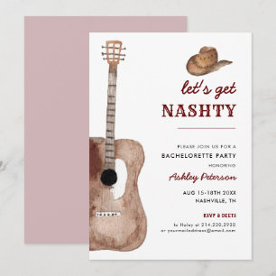 Laten we Nashty Nashville Nash Bachelorette Party  Kaart