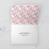 Laten we Naughty Hand Lettered Funny Holiday zijn Feestdagen Kaart (Binnen)