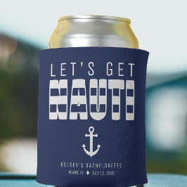 Laten we Nauti Blauwe Bachelorette-feest beginnen Blikjeskoeler