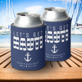 Laten we Nauti Blue Bachelorette-feestje krijgen Blikjeskoeler