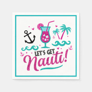 Laten we Nauti halen! Bachelorette Cruise Servette Servet