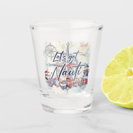 Laten we Nauti Nautisch Thema Aandenken Cadeau Kri Shot Glas