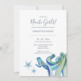 Laten we Nauti vrijgezellenfeestuitnodigingen krij Kaart