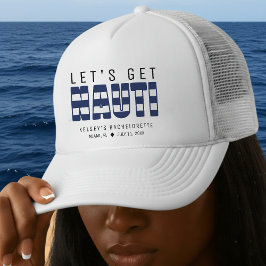 Laten we Nauti Zeil Bachelorette Feestje maken Trucker Pet