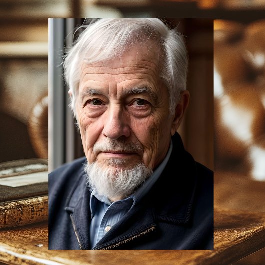 Laten we Navy Blue Gold 100e verjaardag vieren Kaart