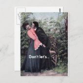 Laten we niet... briefkaart (Voorkant / Achterkant)