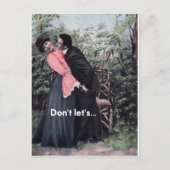 Laten we niet... briefkaart (Voorkant)