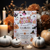 Laten we niet krijgen spooky Halloween Party uitno Kaart
