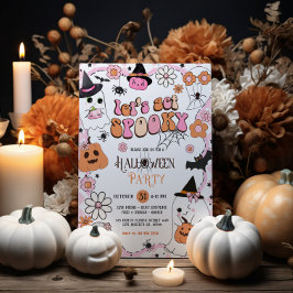 Laten we niet krijgen spooky Halloween Party uitno Kaart