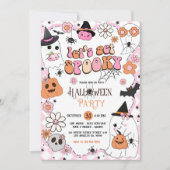 Laten we niet krijgen spooky Halloween Party uitno Kaart (Voorkant)