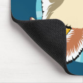 Laten we noten halen - vliegende eekhoorn muismat (Hoek)