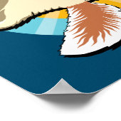 Laten we noten halen - vliegende eekhoorn poster (Hoek)