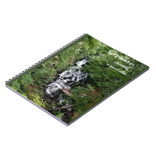 Laten we Notitieboek watervallen zoeken (Linkerzijde)