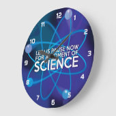 LATEN WE NU EEN MOMENT VAN WETENSCHAP BETALEN GROTE KLOK (Hoek)