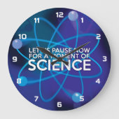 LATEN WE NU EEN MOMENT VAN WETENSCHAP BETALEN GROTE KLOK (Voorkant)