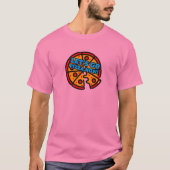 Laten we nu gaan pizza! t-shirt (Voorkant)