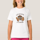 Laten we Nuts Birthday Girls T-Shirt gaan (Voorkant)