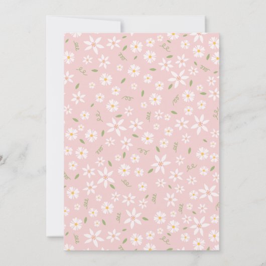 Laten we Oerwoud Sloth Roze Verjaardag ophangen Kaart (Achterkant)