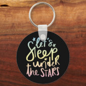 Laten we onder de sterren slapen sleutelhanger (Voorkant)