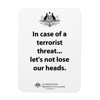 Laten we ons hoofd niet verliezen. magneet