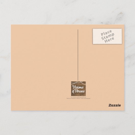 Laten we ons Inspirerend Briefkaart optillen (Achterkant)