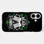 Laten we ons klaar maken om te struikelen Grappige Case-Mate iPhone Case (Achterkant (horizontaal))