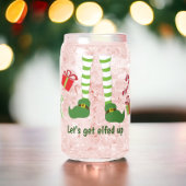 Laten we ons laten verleiden tot humoristisch kers blikvorm glas