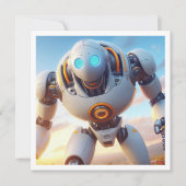 Laten we ons opmaken voor robotverjaardag, wetensc kaart (Voorkant)