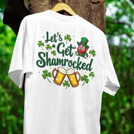 Laten we ons schamen voor de grappige St. Patrick' T-shirt