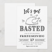 Laten we ons schrap maken. | Vrijwillige uitnodigi Kaart (Voorkant / Achterkant)