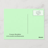 Laten we ontbijten doen briefkaart (Achterkant)