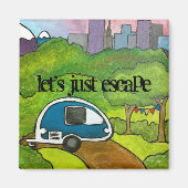 Laten we ontsnappen magneet (Voorkant)