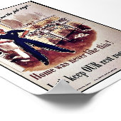 Laten we onze rustkamer schoon houden! poster (Hoek)