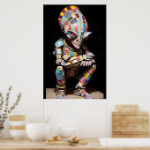 Laten we onze Shells Ken Gage Sci-Fi houden Poster (Keuken)