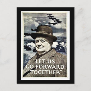 Laten we oorlog voeren briefkaart