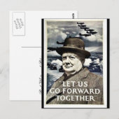 Laten we oorlog voeren briefkaart (Voorkant / Achterkant)