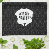 Laten we op basis van Thanksgiving keukenhanddoek (Gevouwen)