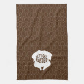 Laten we op basis van Thanksgiving keukenhanddoek  (Verticaal)