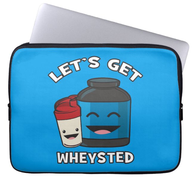 Laten we op de proef worden gesteld - grappige bou laptop sleeve (Voorkant)