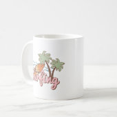 Laten we op de Surfing Summer Surf Board gaan zitt Koffiemok (Voorkant links)