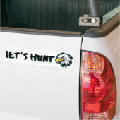 LATEN WE OP Philadelphia Eagles Bumpersticker JAGE (Op Truck)