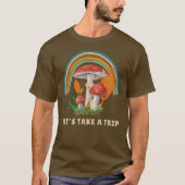 Laten we op reis gaan t-shirt (Voorkant)