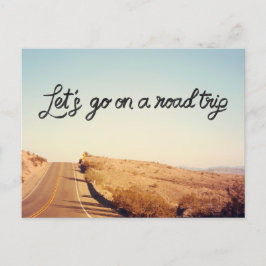 Laten we op weg gaan | BRIEFKAART