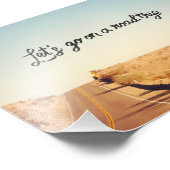 Laten we op weg gaan | Fotoafdrukken Foto Afdruk (Hoek)