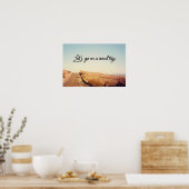 Laten we op weg gaan | POSTER (Keuken)